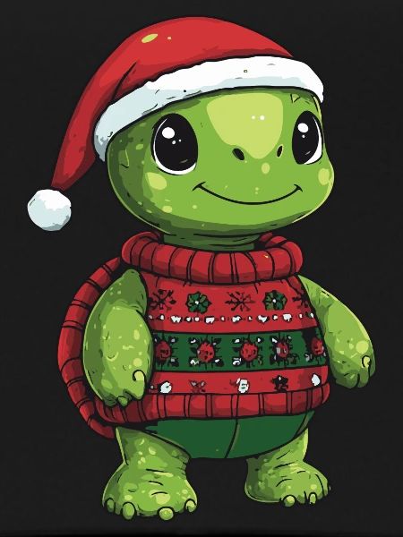 Turtle Christmas Comic