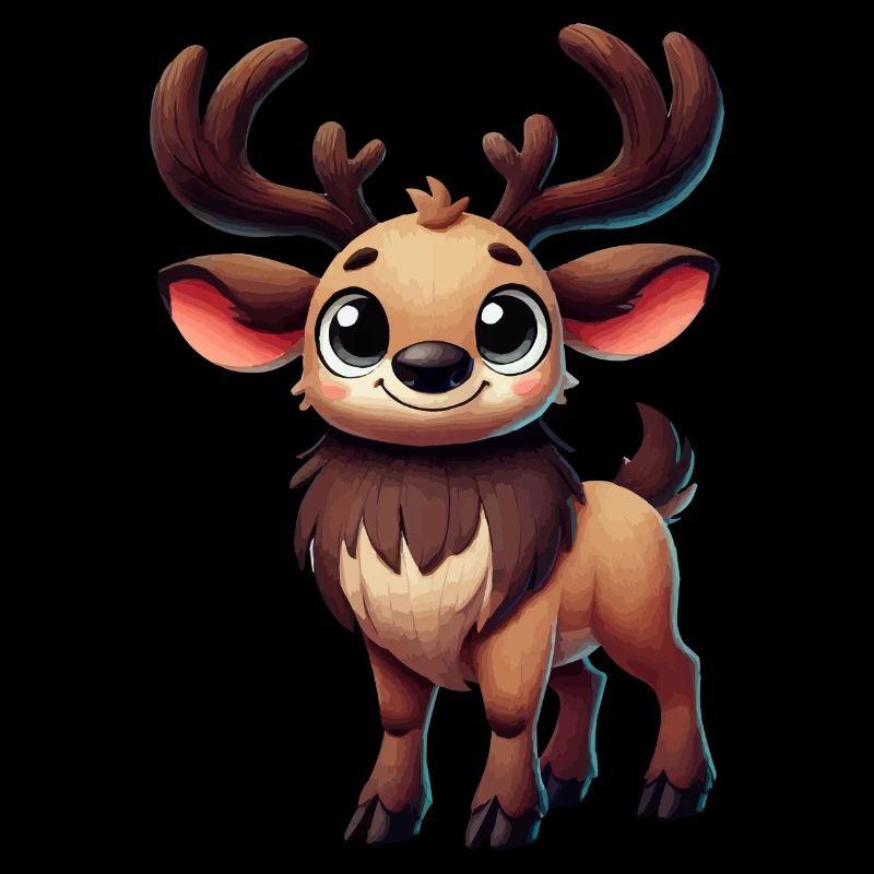 Bande dessinée de cerf