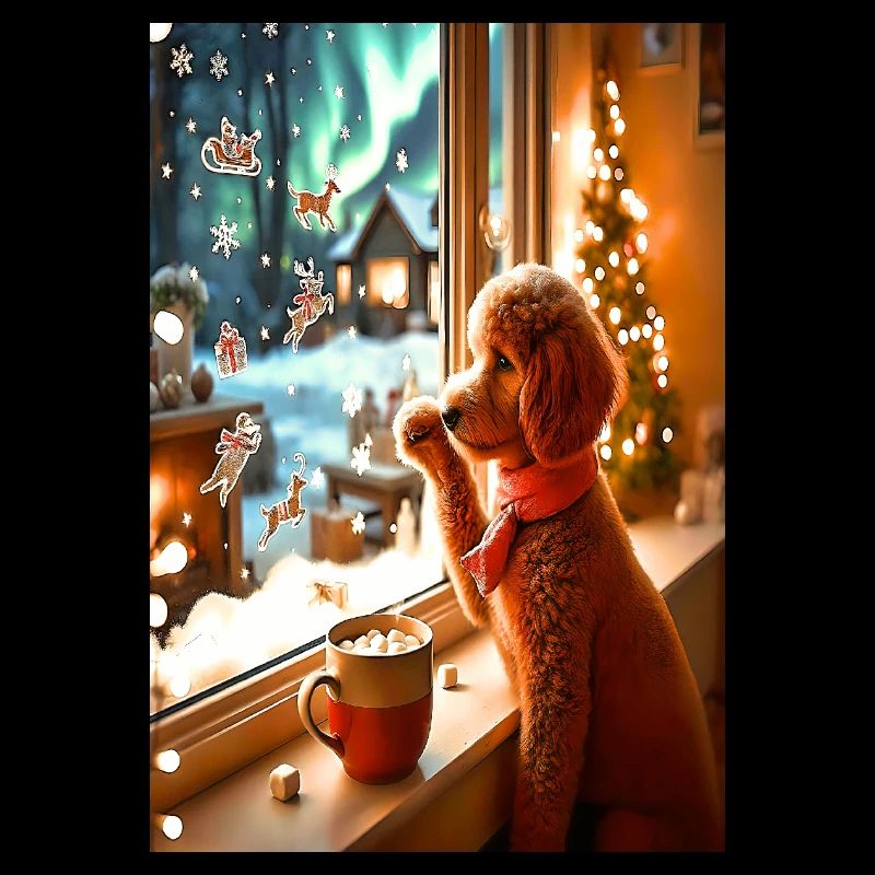Poodle dreams.