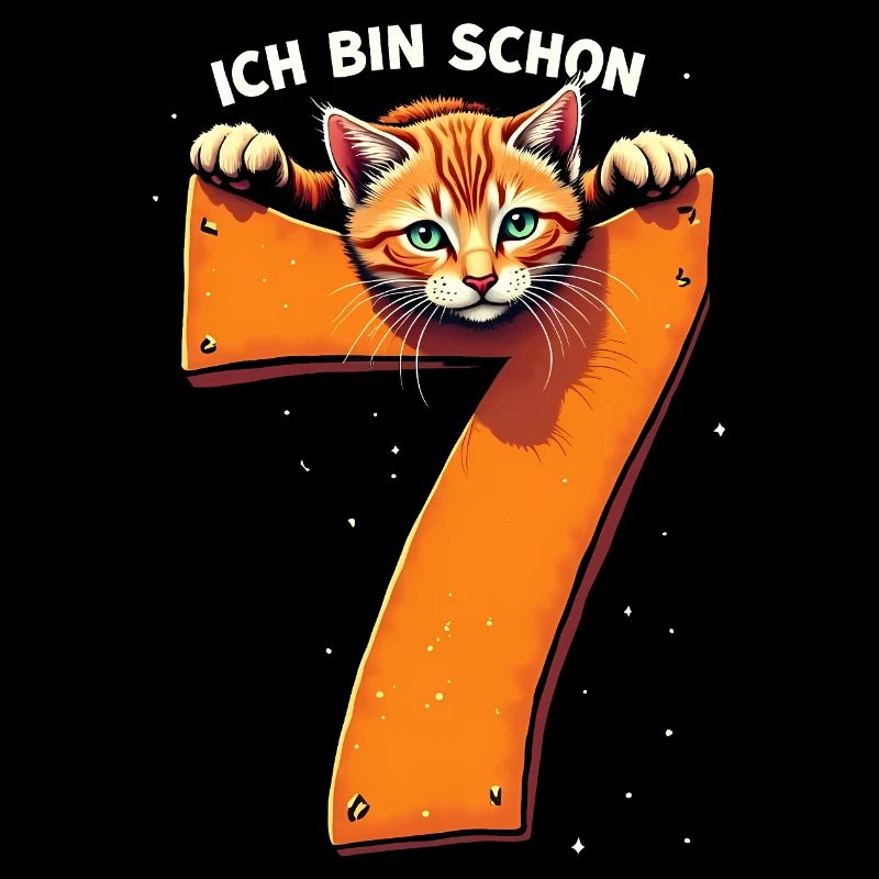 7. Geburtstag - Ich bin schon 7 Jahre