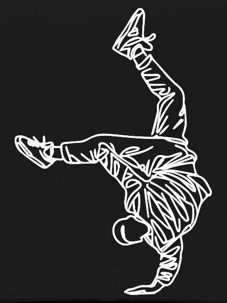 Breakdancer Sketch