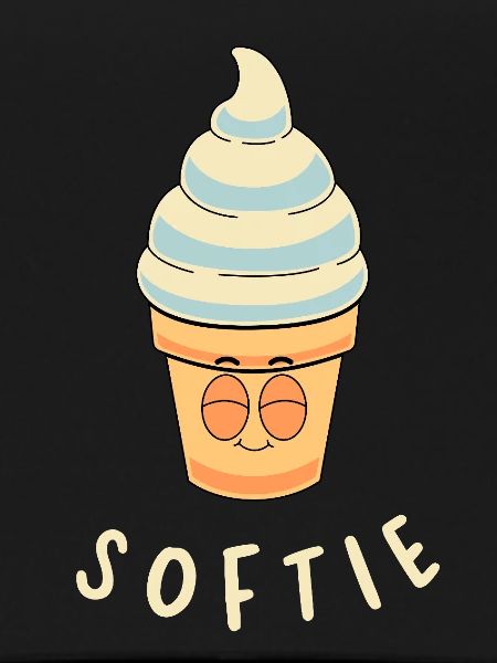 Softie Softeis Comic Icecream Lover