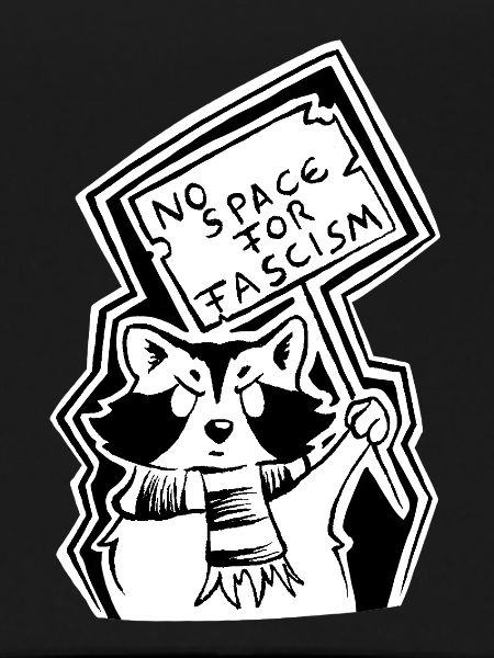 Trashpanda against Fascism