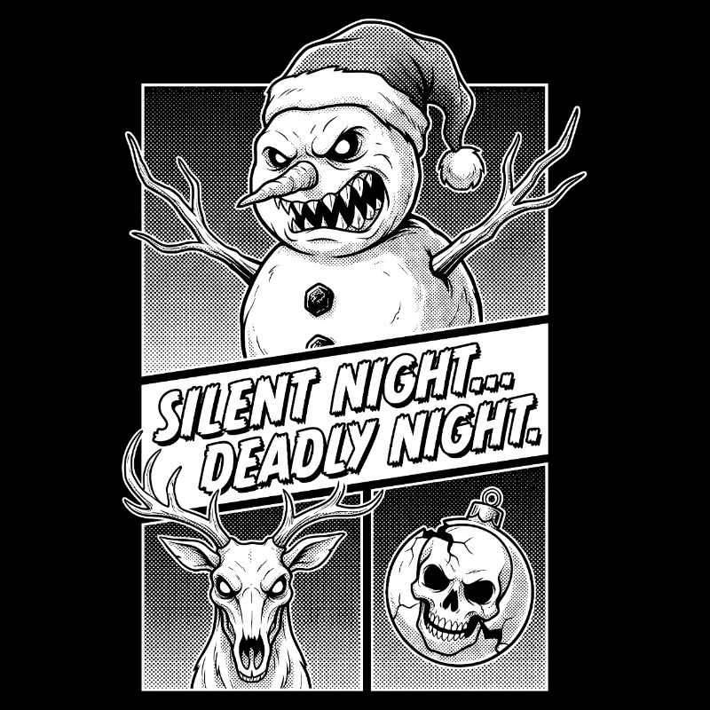 Silence Night Horrorly Night Death