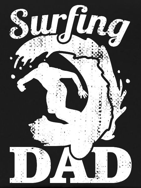 Père surfeur