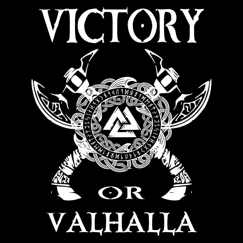 Symbole nordique viking Valhalla Valhalla