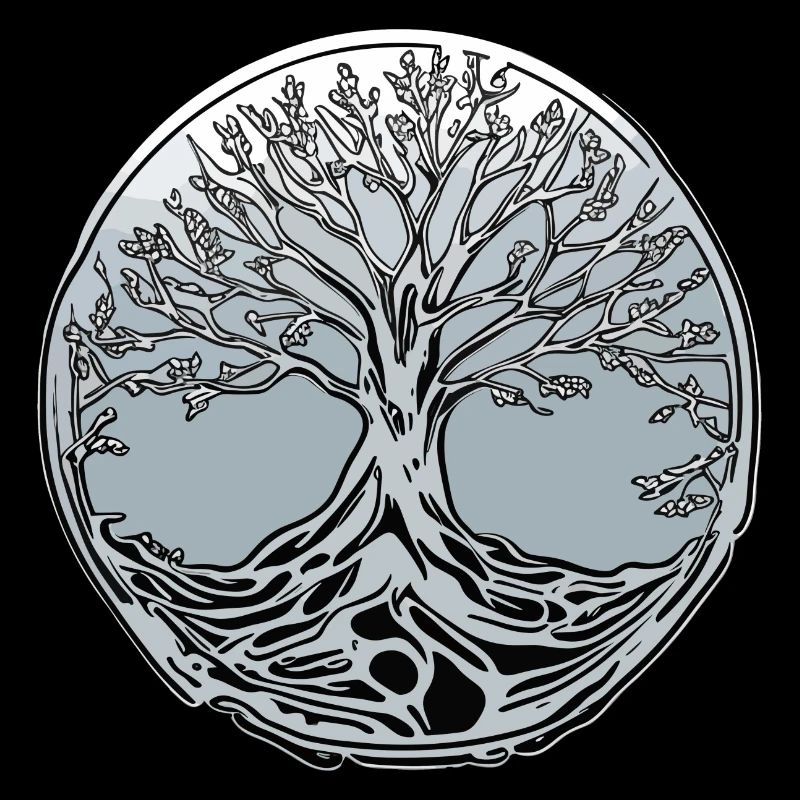 Baum aus Silber