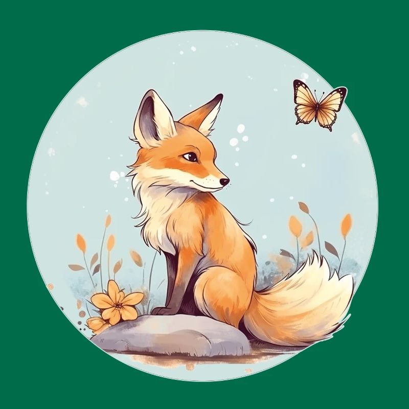 Cute fox