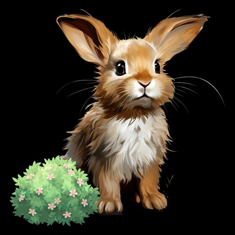 Lapin mignon lapin réaliste lapin
