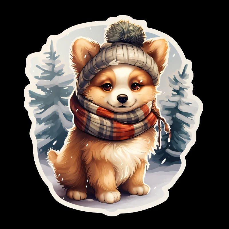 Bester Freund des Menschen im Winter