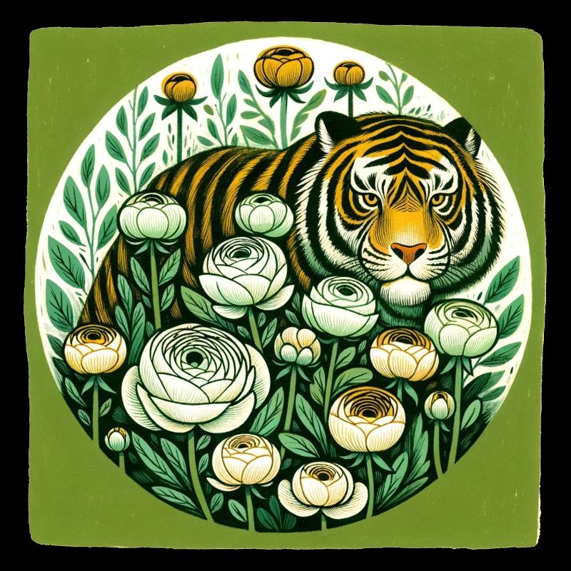 Tigre rétro