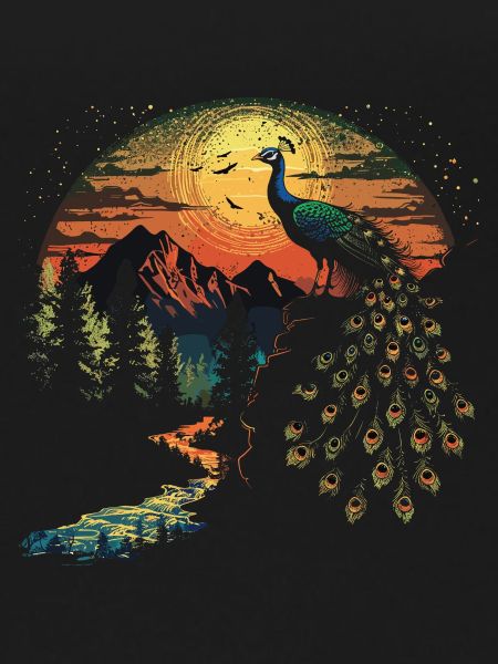 Peacock Bird Pheasant