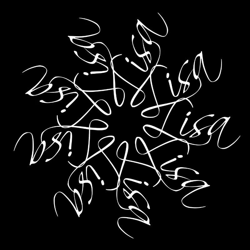 Lisa Name Mandala