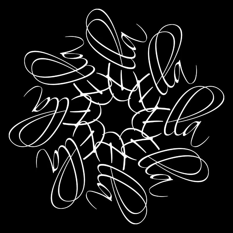 Ella Name Mandala