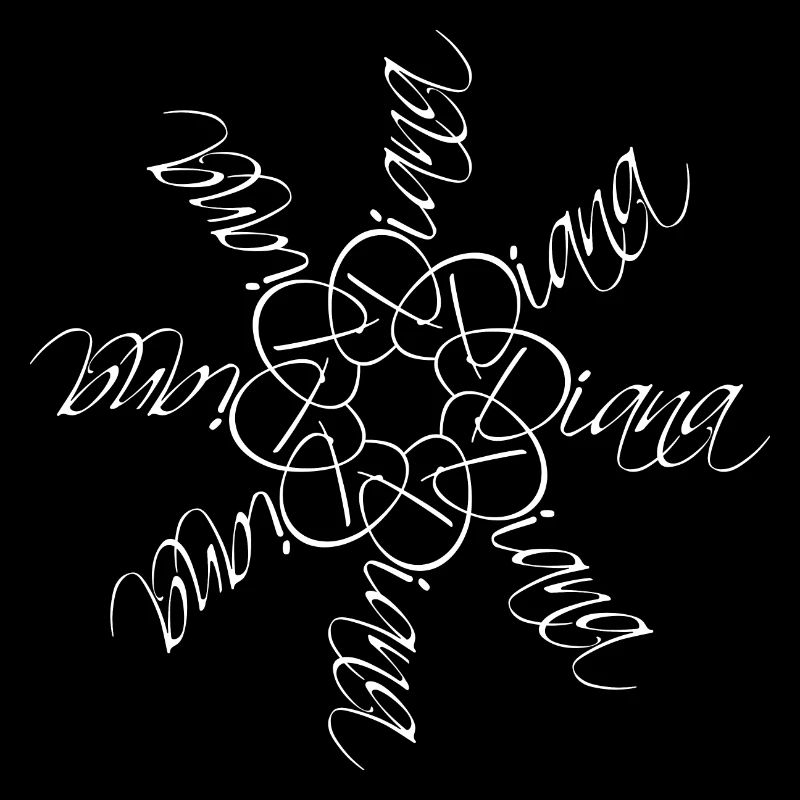Diana Nom Nom Mandala