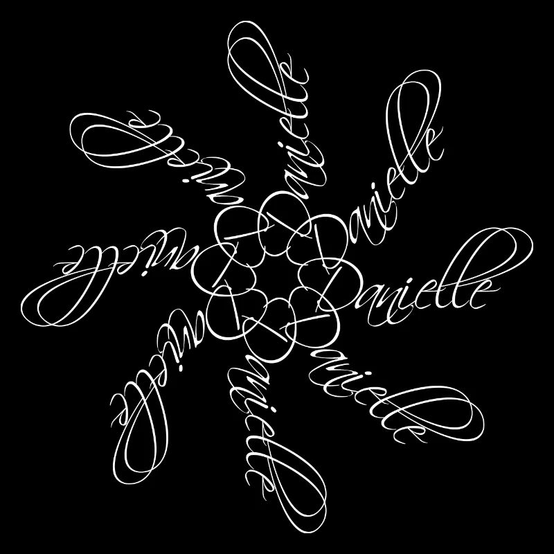 Danielle Name Mandala