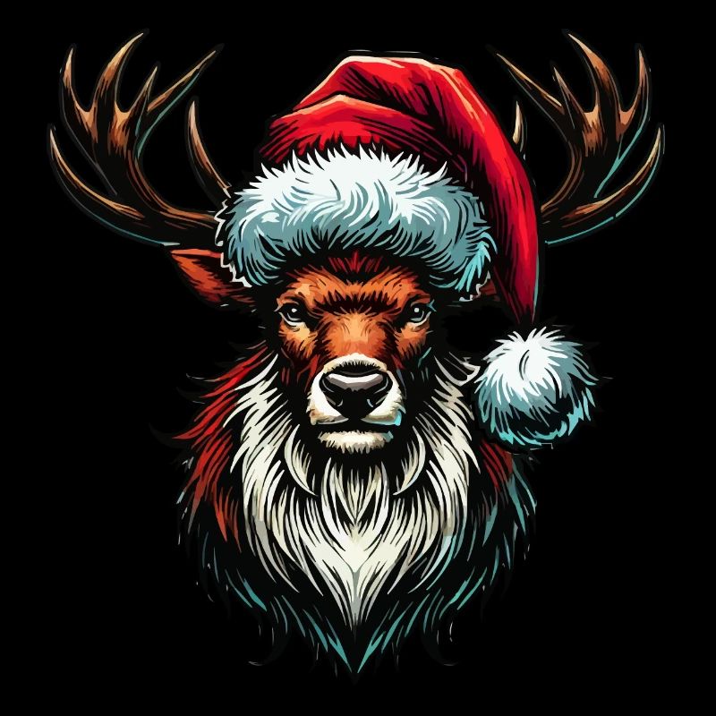Deer Christmas Reindeer