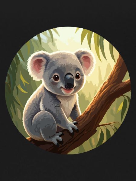 Koala bear in tree