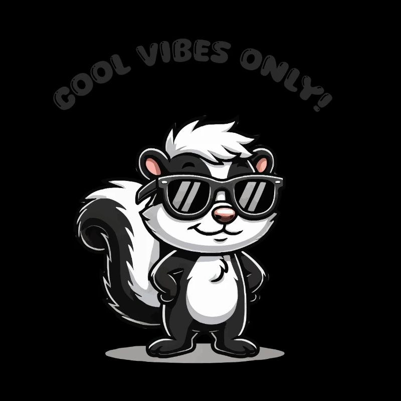 Skunk Comic Cool