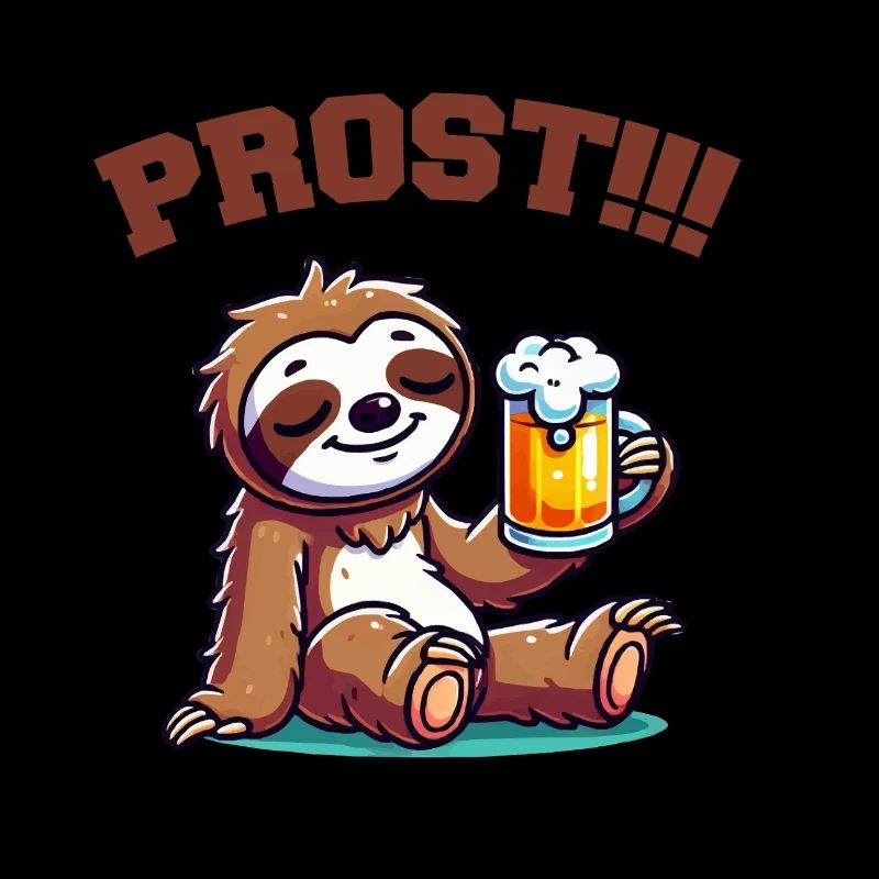 faultier bier comic