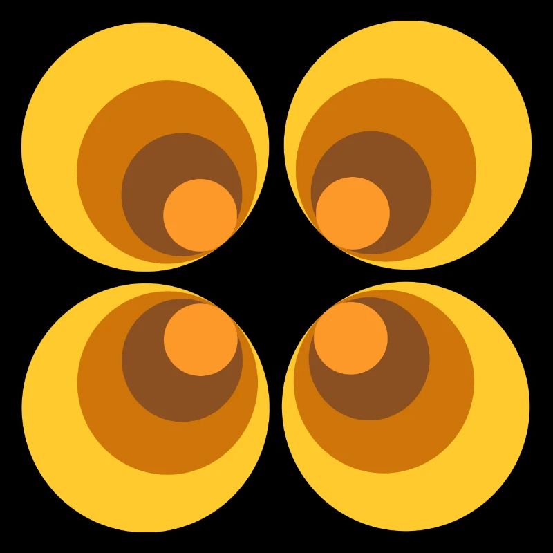 70s Flower Pattern Retro