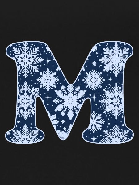Letter M Snowflakes