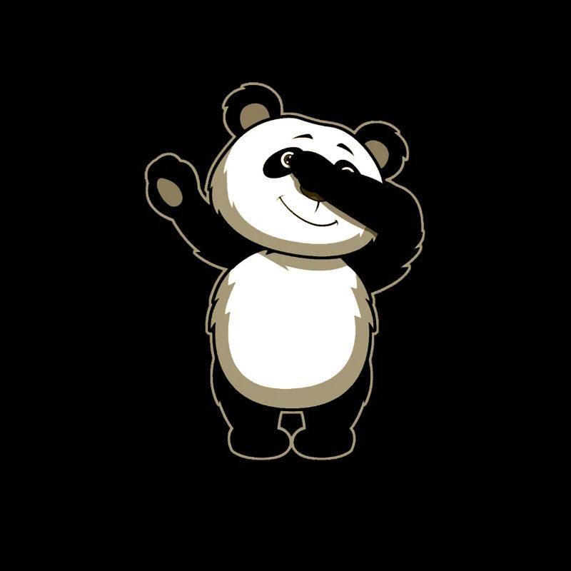 Panda Dab Funny