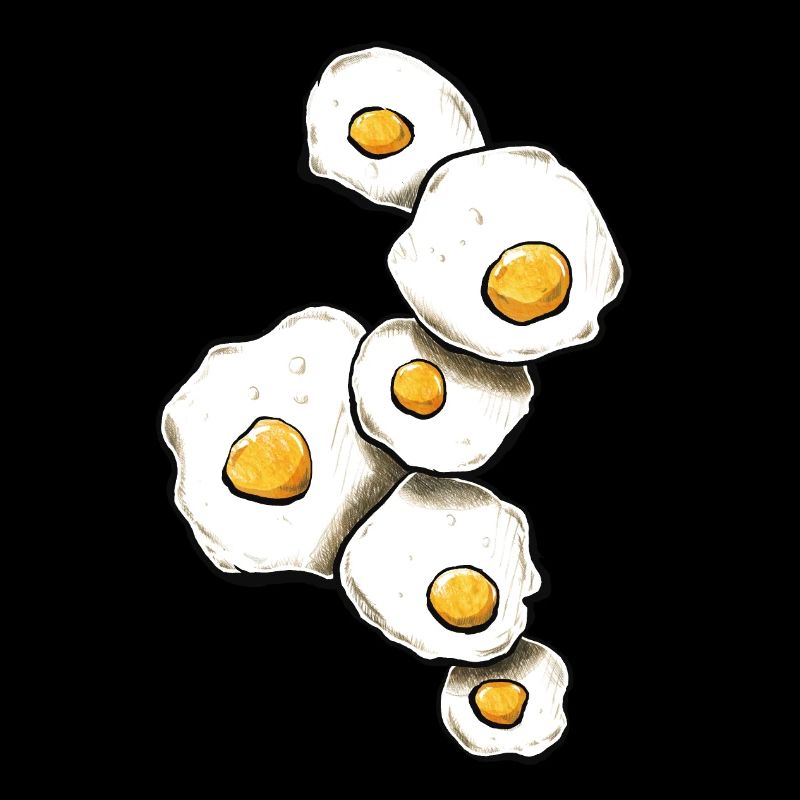 Fried eggs