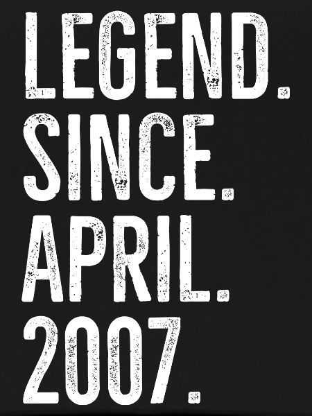Legend Since April 2007