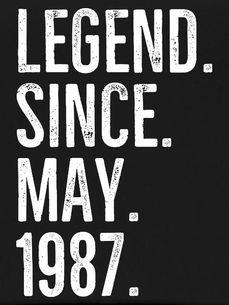 Legend Since May 1987