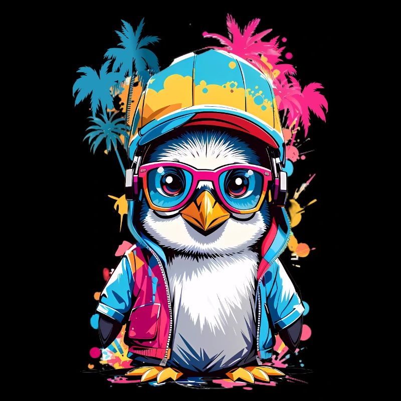 Coole Pinguin