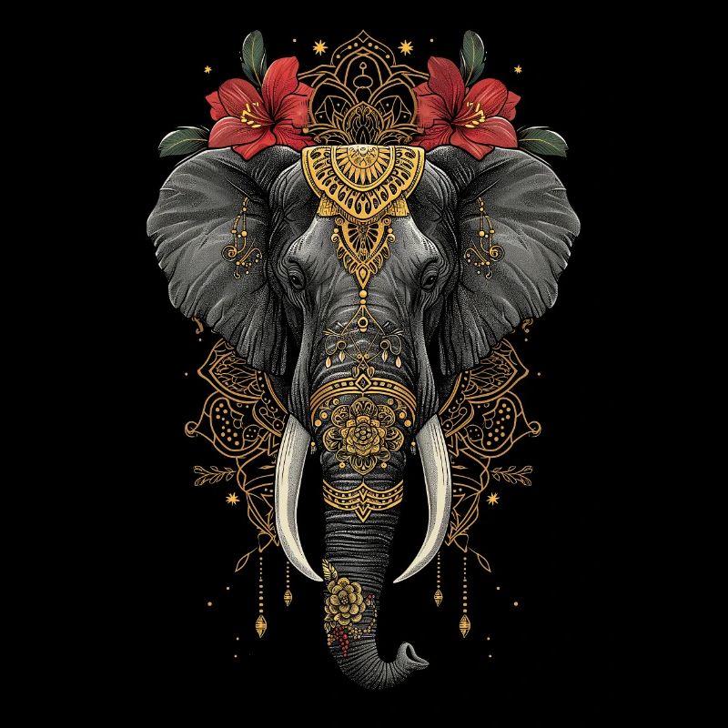 Mandala elephant