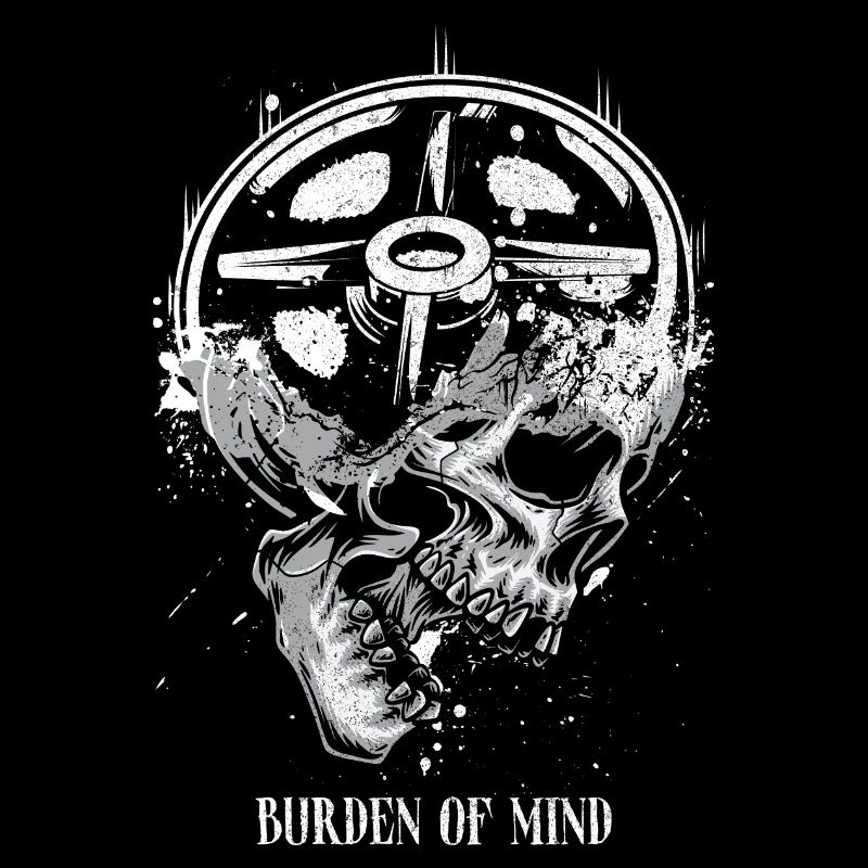 Burden of Mind Skull Wheel