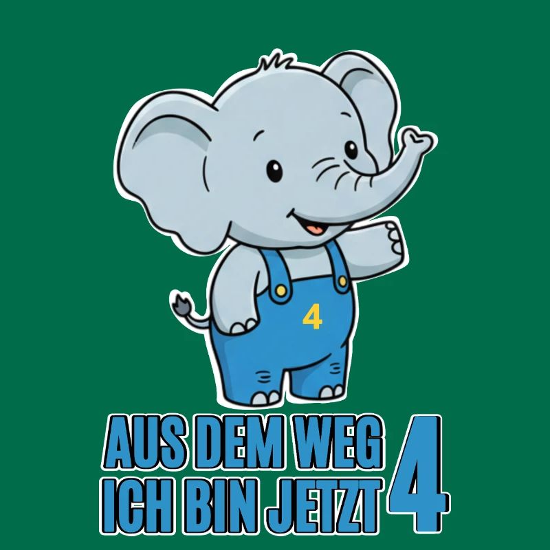 Éléphant du 4e anniversaire