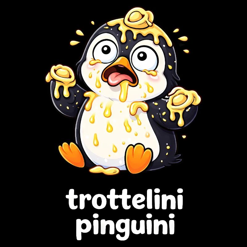 Trottelini Pinguini – Lustiger Pasta Pinguin
