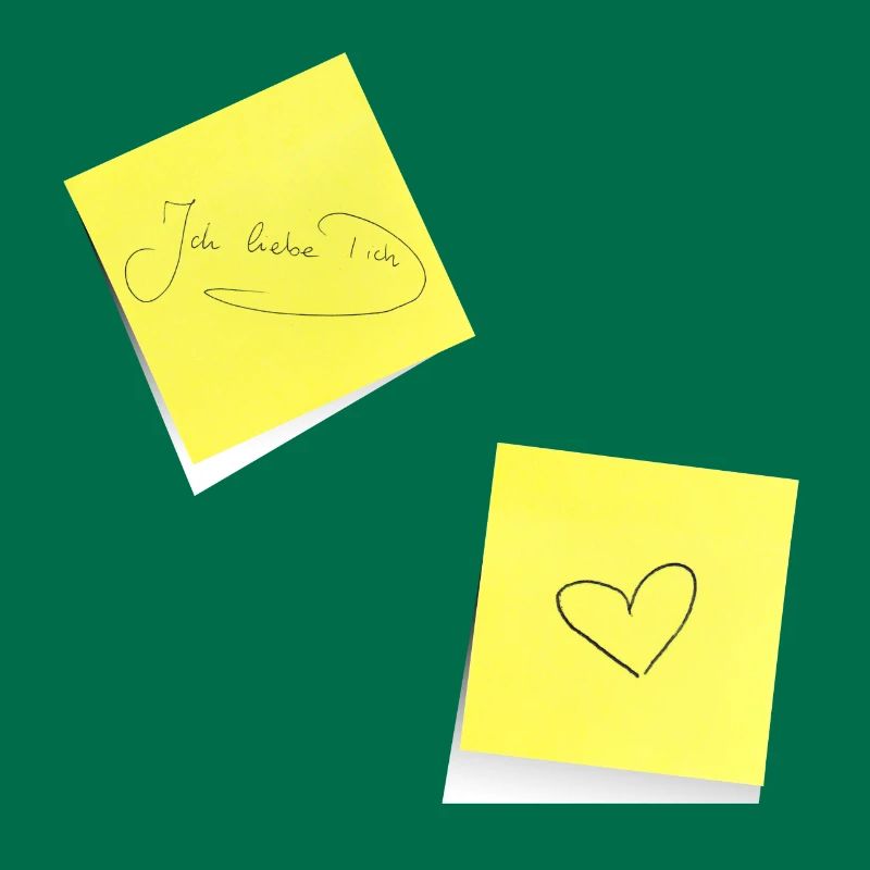 je t’aime , Note, Adhésifs, Note