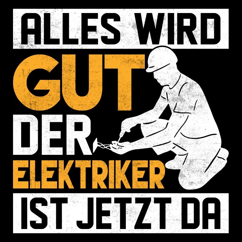 Alles wird gut der Elektriker ist jetzt da. Elek