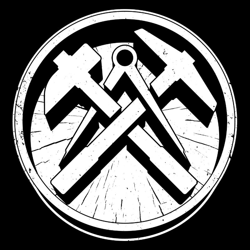 Dachdecker Zunft Wappen Handwerk Handwerker Dach