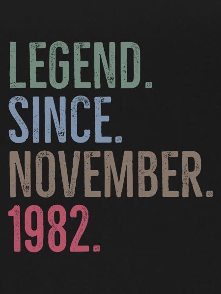 Legend Since November 1982