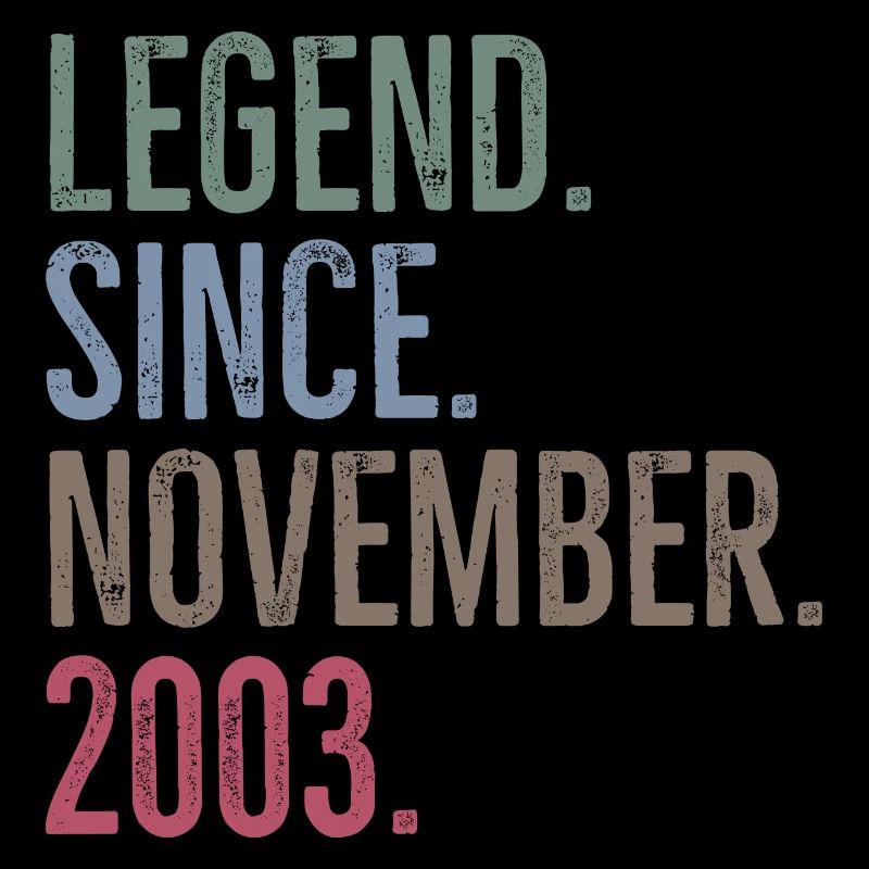Legend Since November 2003