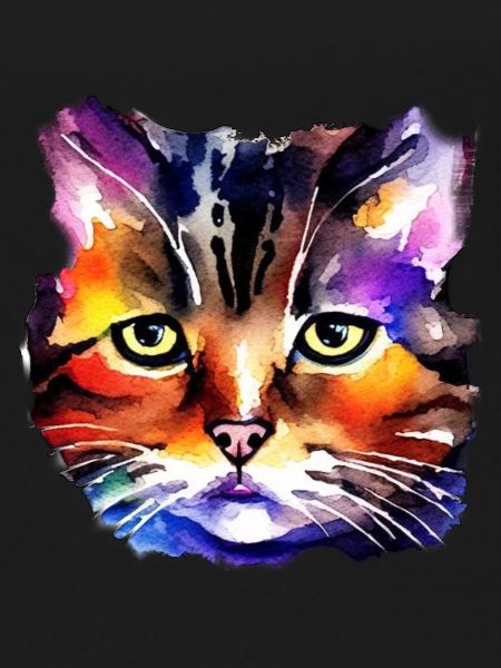 Cat face 5