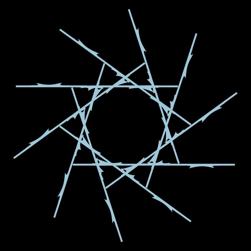 Objet Lens | Lignes gyroscopiques | Graphique vectoriel