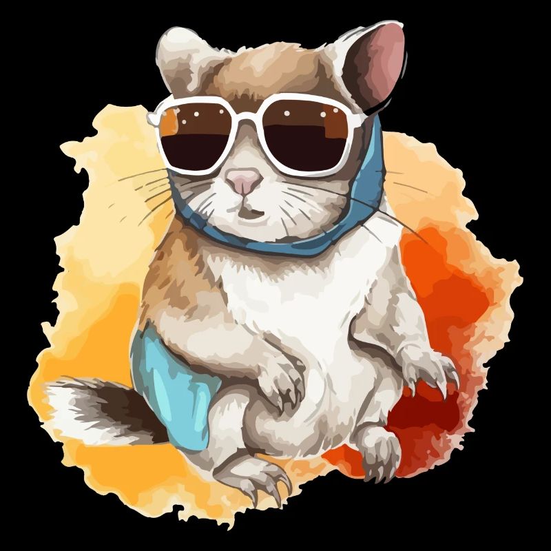 Zik the spectacled squirrel