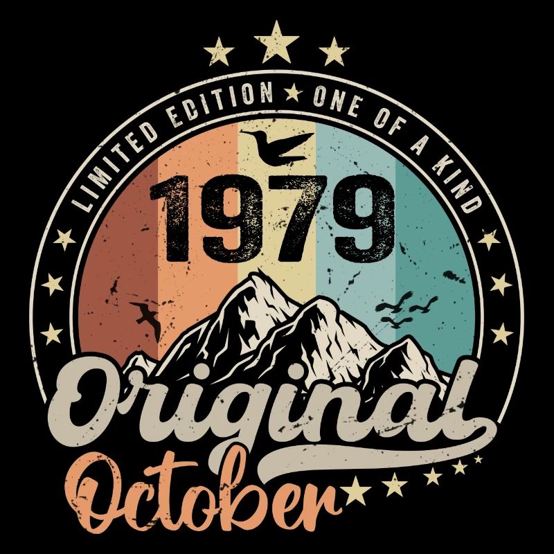 October | the Legends were born in October 1979