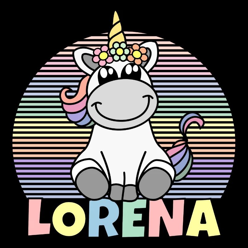 Nom de la licorne Lorena
