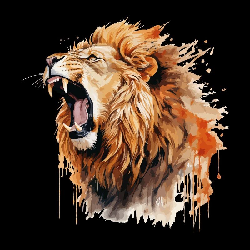 lion, lion head, strong, wild, pride, brave, royal,