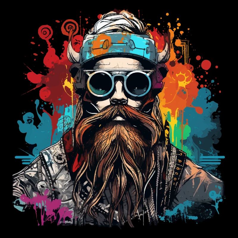 Modern Viking Valhalla Nordmann design