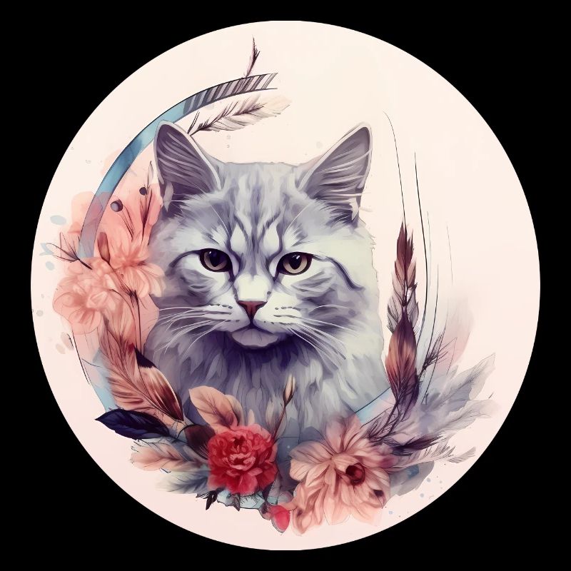 Britisch Kurzhaar Katze Boho Element, Katzen