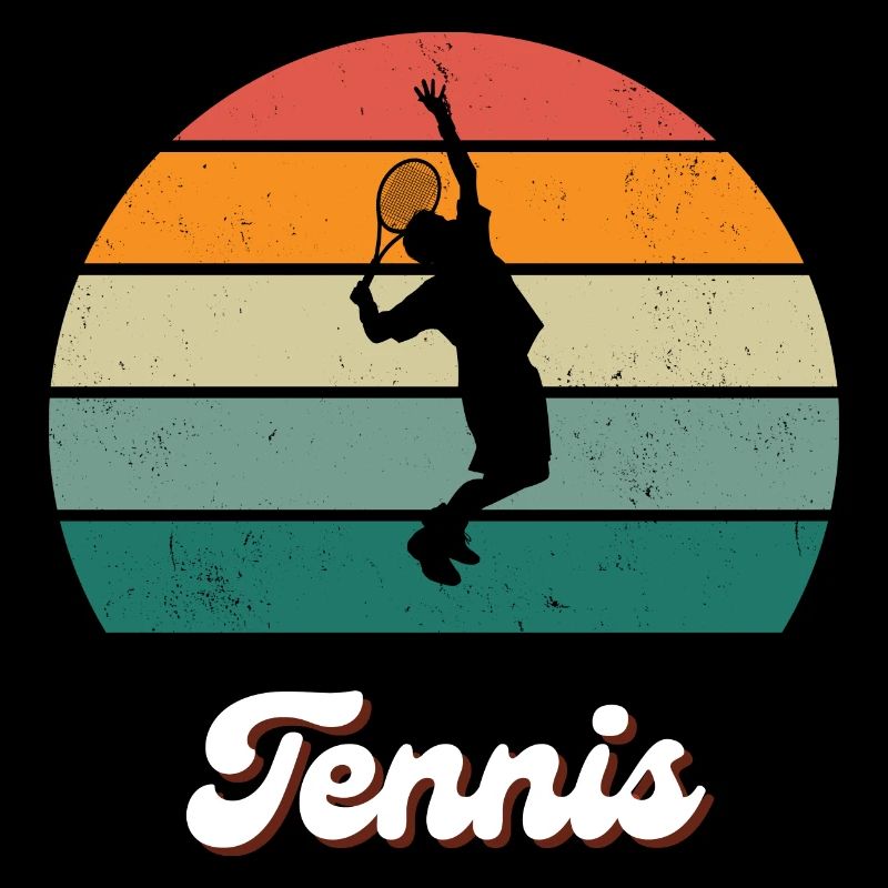 Légende du tennis rétro
