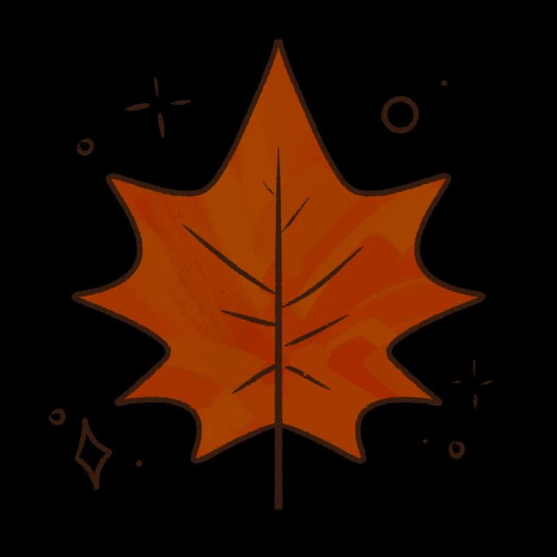 Ahornblatt Herbst
